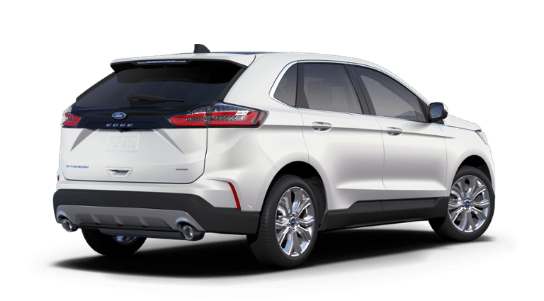 2021 Ford Edge Titanium Star White, 2.0L EcoBoost® Engine | Terrace ...